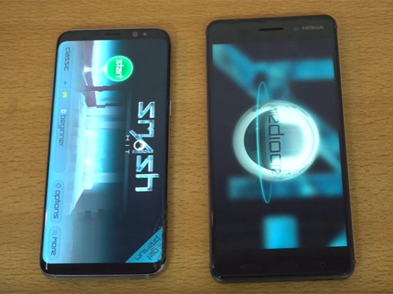 Nokia 6 vs Galaxy S8