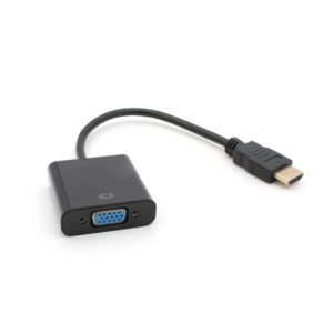 Adapter HDMI-VGA (with Audio) crni JWD-HDMI8