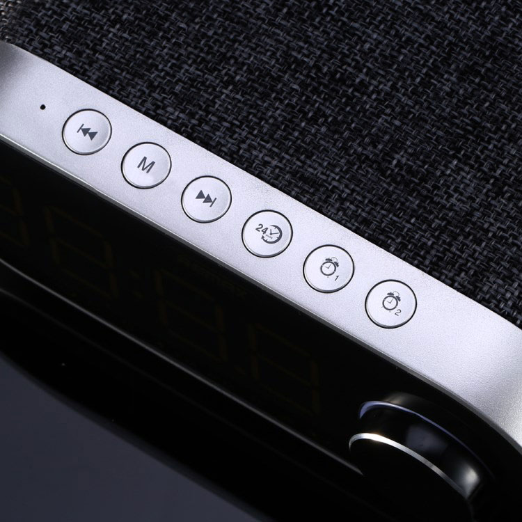 Bluetooth zvucnik Remax Alarm Clock RB-M26 crni