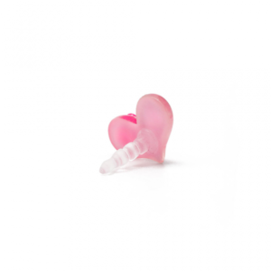 Kapica handsfree 3,5 mm srce roze
