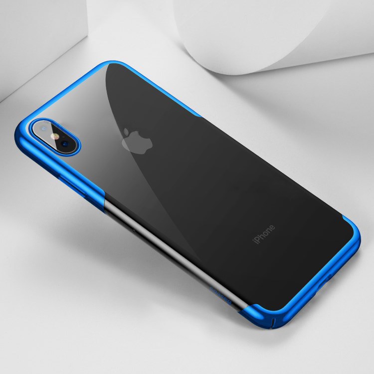 Maska Baseus Glitter za iPhone XS MAX plava