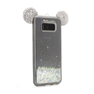 Maska Shimmer Mouse fluid za Samsung G950 S8 srebrna