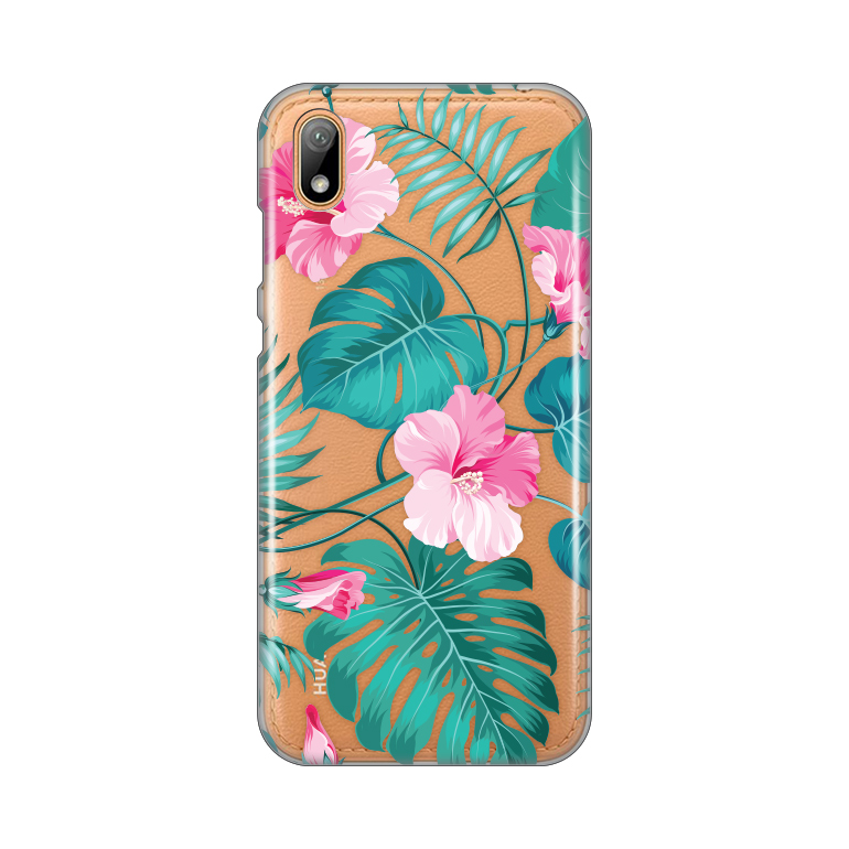 Maska Silikonska Print Skin za Huawei Y5 2019/Honor 8S Tropical Florals