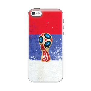 Maska Silikonska Print Skin za iPhone 5 Serbia World Cup