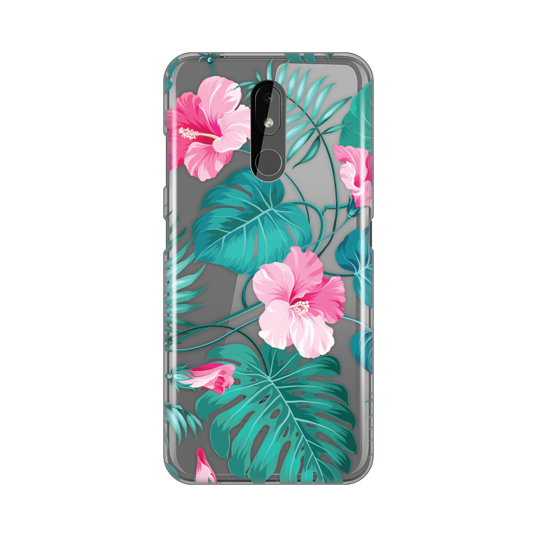 Maska Silikonska Print Skin za Nokia 3.2 Tropical Florals