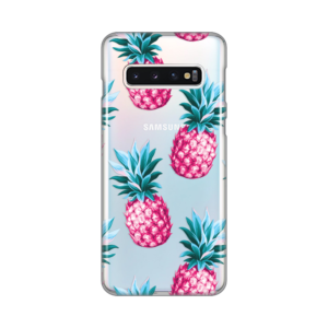 Maska Silikonska Print Skin za Samsung G970 S10 Pink Pineapples