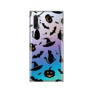 Maska Silikonska Print Skin za Samsung N975F Galaxy Note 10 Plus Black Halloween