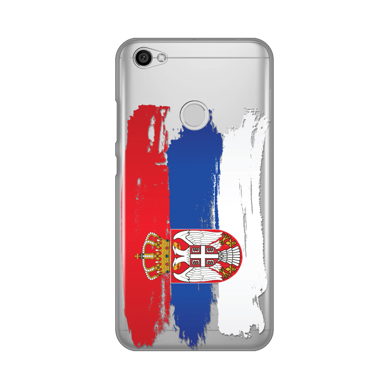 Maska Silikonska print skin za Xiaomi Redmi Note 5A Prime Serbian Splash Flag
