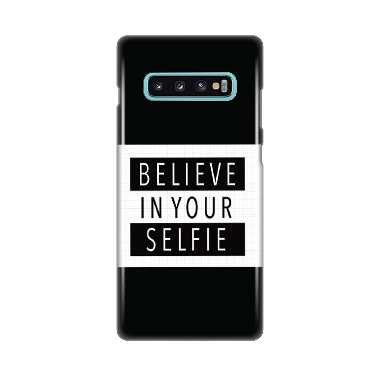 Maska Silikonska Print za Samsung G975 S10 Plus Believe in your selfie