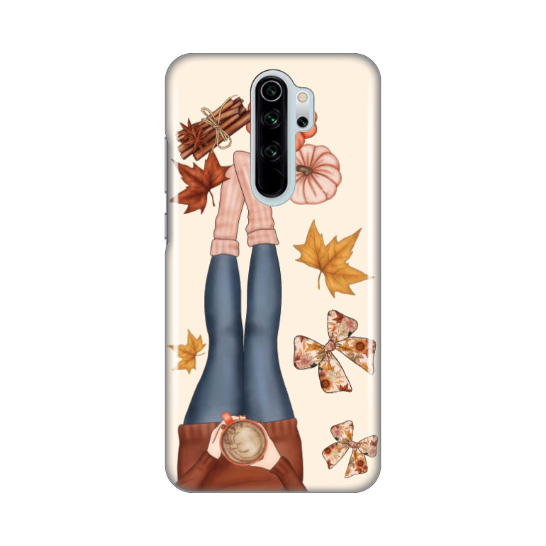 Maska Silikonska Print za Xiaomi Redmi Note 8 Pro Autumn Mood