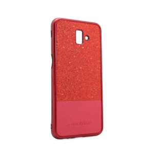 Maska Sparkle Half za Samsung J610FN Galaxy J6 Plus crvena