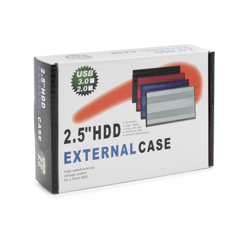 Eksterno kuciste za HDD 2.5 USB 3.0 srebrno"