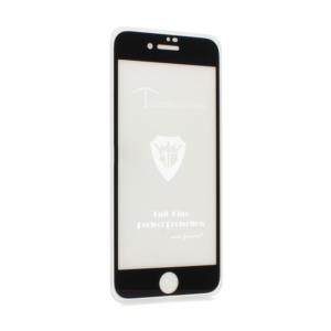 Zaštitno staklo 2.5D full glue za iPhone SE 2020 crni