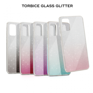 Maska Glass Glitter za Samsung A515F Galaxy A51 crna