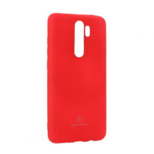 Maska Teracell Giulietta za Xiaomi Redmi Note 8 Pro mat crvena