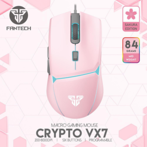 Mis Gaming Fantech VX7 Crypto Sakura