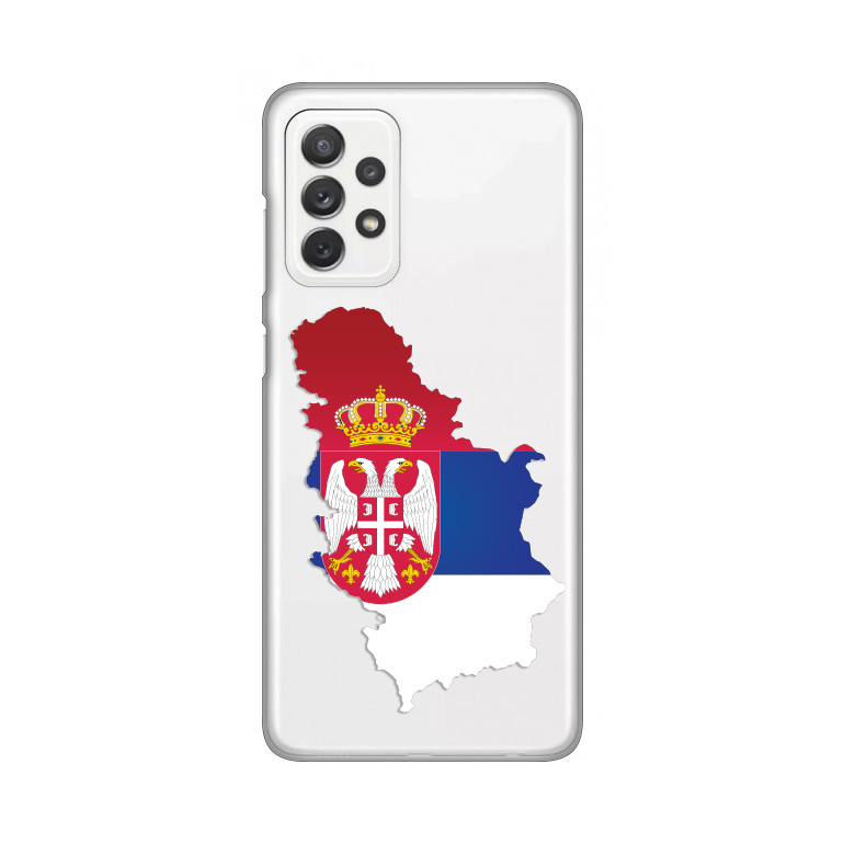 Maska Silikonska Print Skin za Samsung A725F/A726B Galaxy A72 4G/5G (EU) Serbia Map
