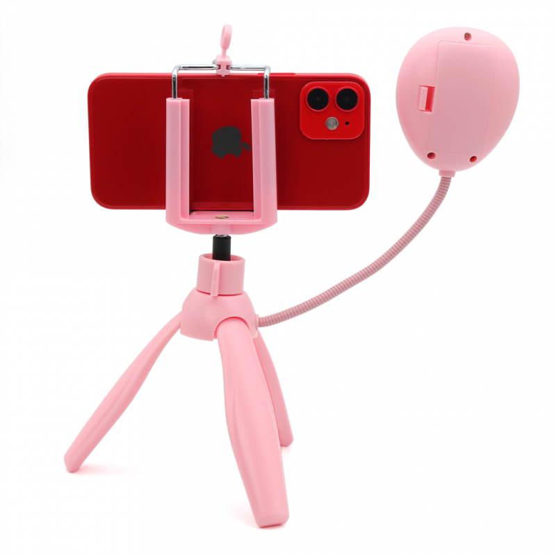 Drzac za mobilni telefon sa LED rasvetom A22 pink