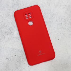 Maska Teracell Giulietta za Motorola Moto G9 Play mat crvena