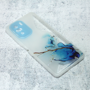 Maska Water Spark za Xiaomi Poco F3 /Mi 11i tamno plava