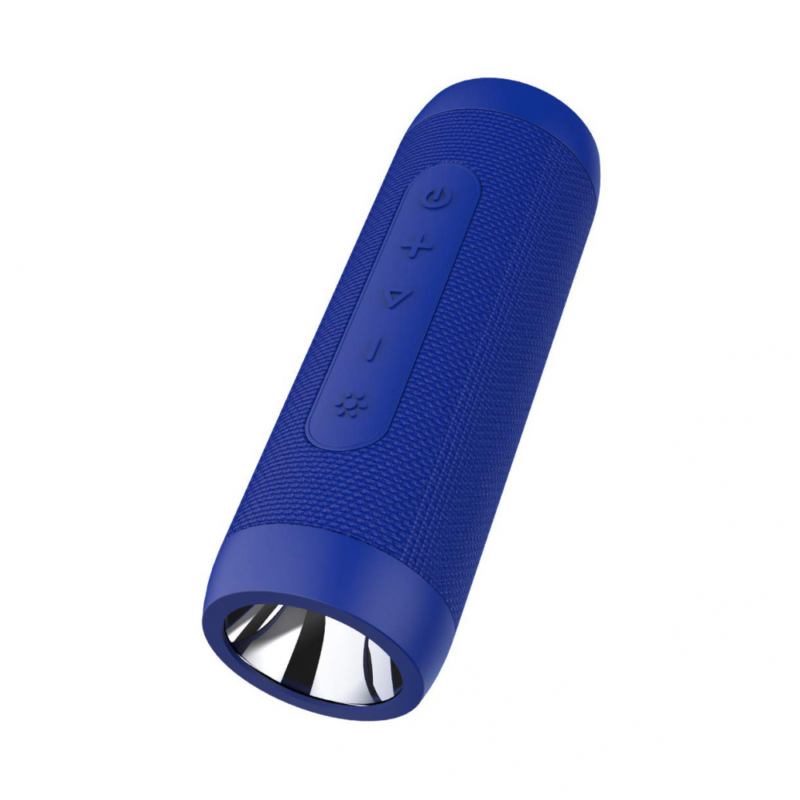 Bluetooth zvucnik S22 sa LED lampom plavi