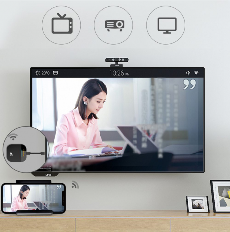 MiraScreen G5 Plus Dual Band 4K Wi-Fi HDMI prijemnik za TV