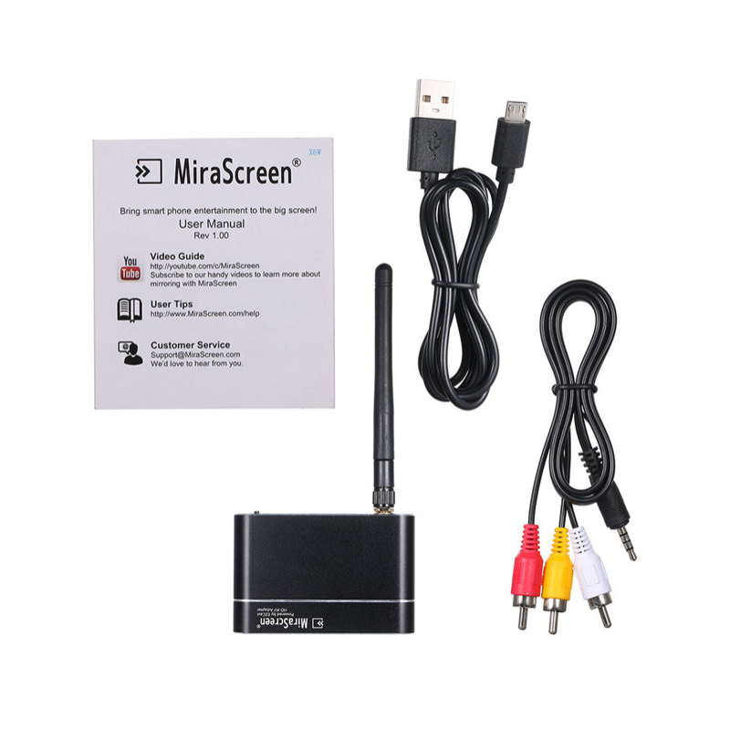 MiraScreen X6W Wi-Fi HDMI prijemnik za TV