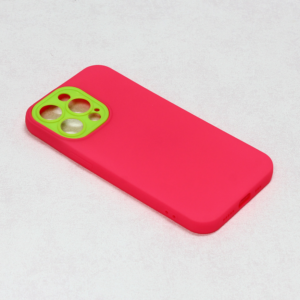Maska Camera Color HD za iPhone 13 Pro 6.1 pink