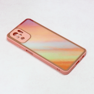 Maska Candy Marble za Xiaomi Redmi Note 10 4G/Note 10s roze