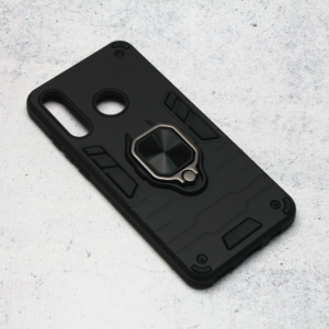 Maska Cube Ring za Huawei P30 Lite crna