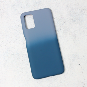 Maska Double Color za Samsung A037G Galaxy A03s (EU) svetlo plava-tamno plava