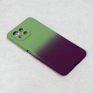 Maska Double Color za Xiaomi Mi 11 Lite zeleno-ljubicasta