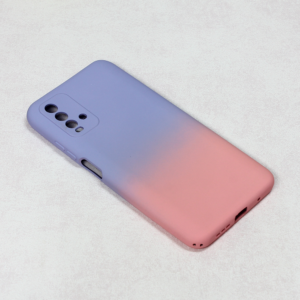Maska Double Color za Xiaomi Redmi 9T/Note 9 4G/9 Power ljubicasto-roze
