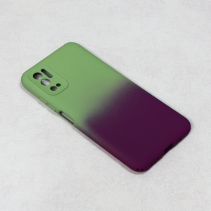 Maska Double Color za Xiaomi Redmi Note 10 5G zeleno-ljubicasta