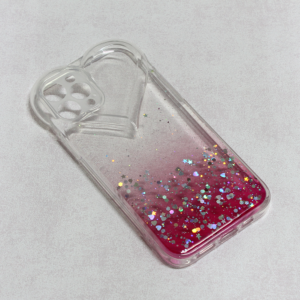 Maska Heart Glitter za iPhone 12 Pro 6.1 pink