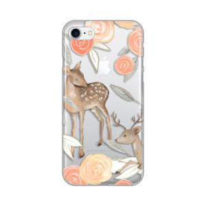 Maska Silikonska Print Skin za iPhone 7/8/SE 2020 Flower Deer