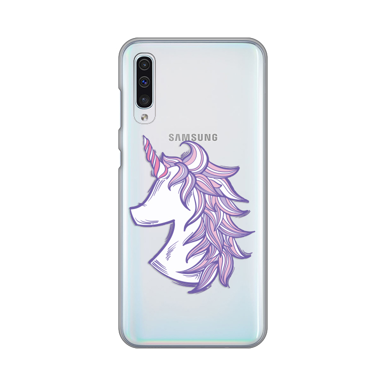 Maska Silikonska Print Skin za Samsung A307F/A505F/A507F Galaxy A30s/A50/A50s Purple Unicorn