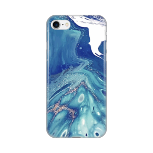 Maska Silikonska Print za iPhone 7/8/SE (2020) Blue Marble