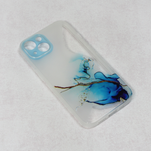 Maska Water Spark za Iphone 13 6.1 tamno plava