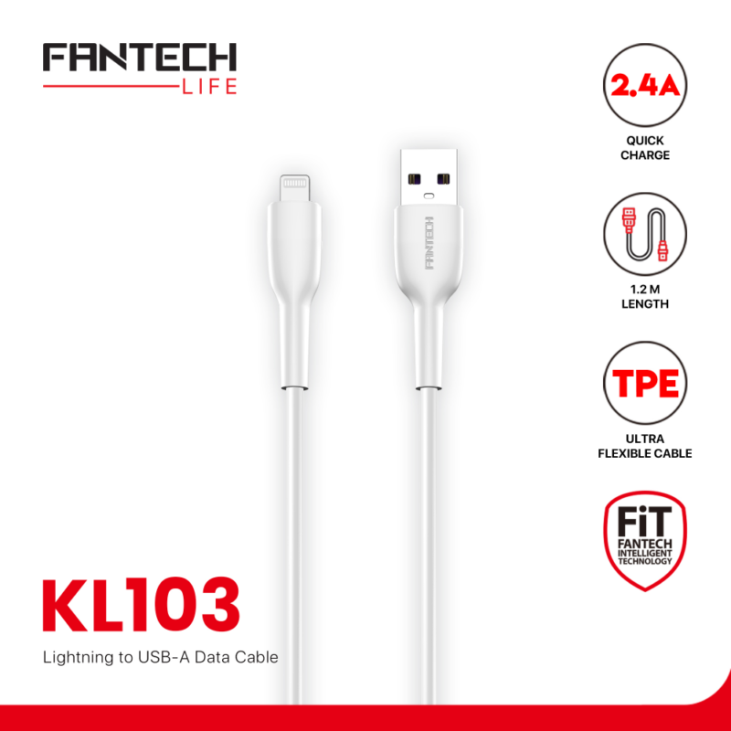 Data kabl Fantech KL103 2.4A iPhone lightning 1.2m beli