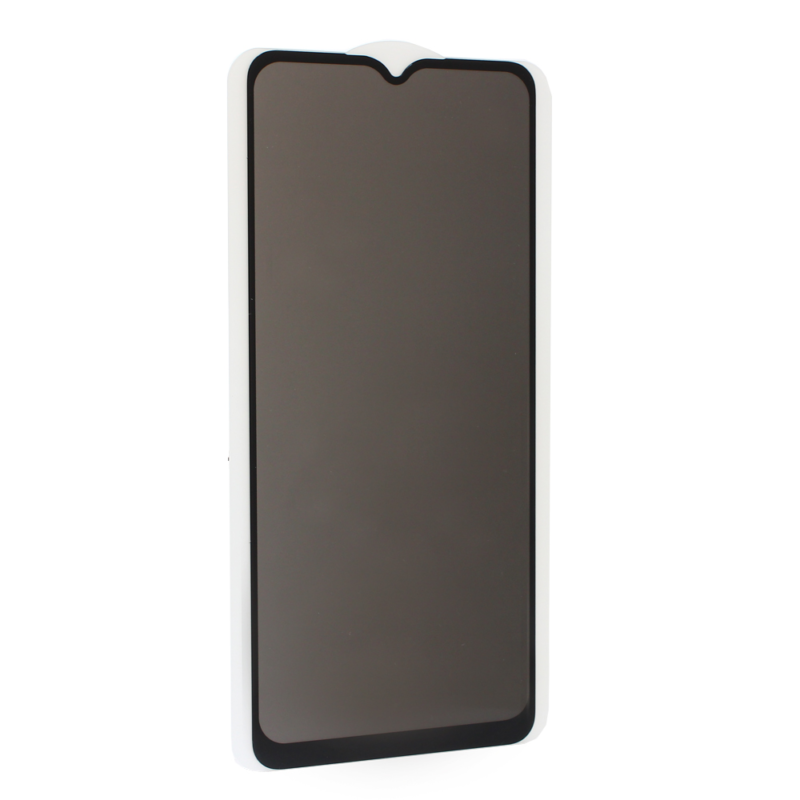Tempered Glass Privacy 2.5D full glue za Samsung A032F Galaxy A03 Core crni