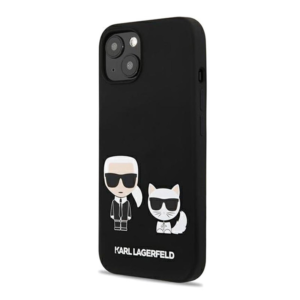 Maska Karl Lagerfeld & Choupette za iPhone 13 6.1 crna (KLHCP13MSSKCK)