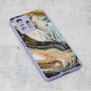 Maska Marble Diamond za Xiaomi 11T/11T Pro type6 ljubicasta