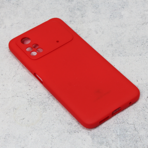 Maska Teracell Giulietta za Xiaomi Poco M4 Pro 4G mat crvena