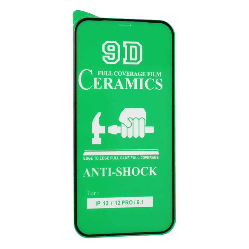 Zaštitno staklo 9D Clear Ceramic za iPhone 12/12 Pro 6.1