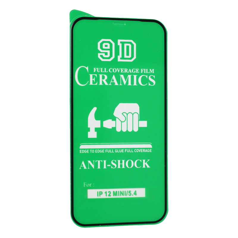 Zaštitno staklo 9D Clear Ceramic za iPhone 12 Mini 5.4