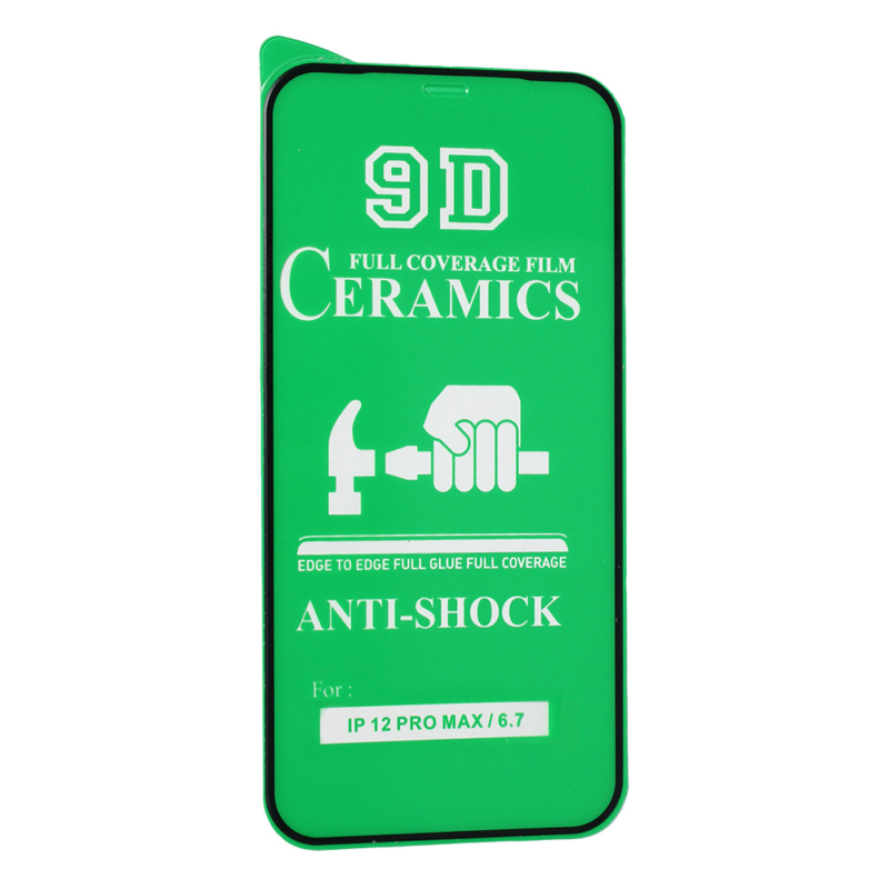 Zaštitno staklo 9D Clear Ceramic za iPhone 12 Pro Max 6.7