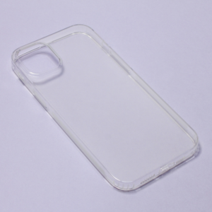 Maska silikonska Ultra Thin with pluggy za iPhone 14 Max transparent