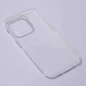 Maska silikonska Ultra Thin with pluggy za iPhone 14 Pro 6.1 transparent