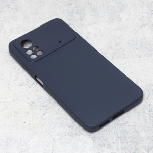 Maska Teracell Giulietta za Xiaomi Poco X4 Pro 5G mat tamno plava